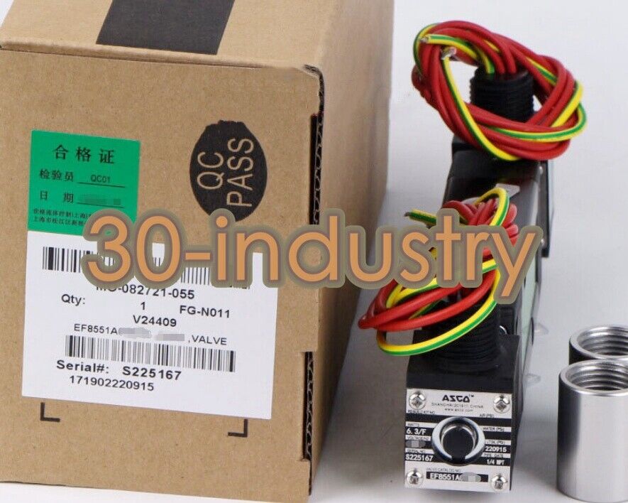 1PCS NEW FOR ASCO Explosion Proof Solenoid Valve EF8551A002MS AC120V(110V) - KOEED