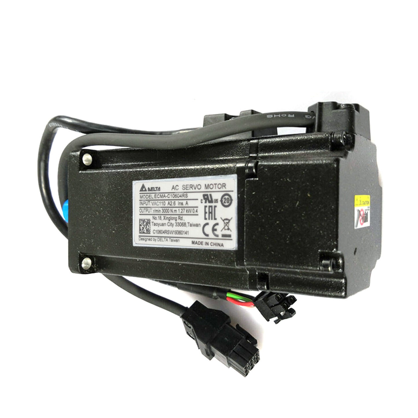 In Box DELTA ECMA-C10604RS 400W Servo Motor - DELTA