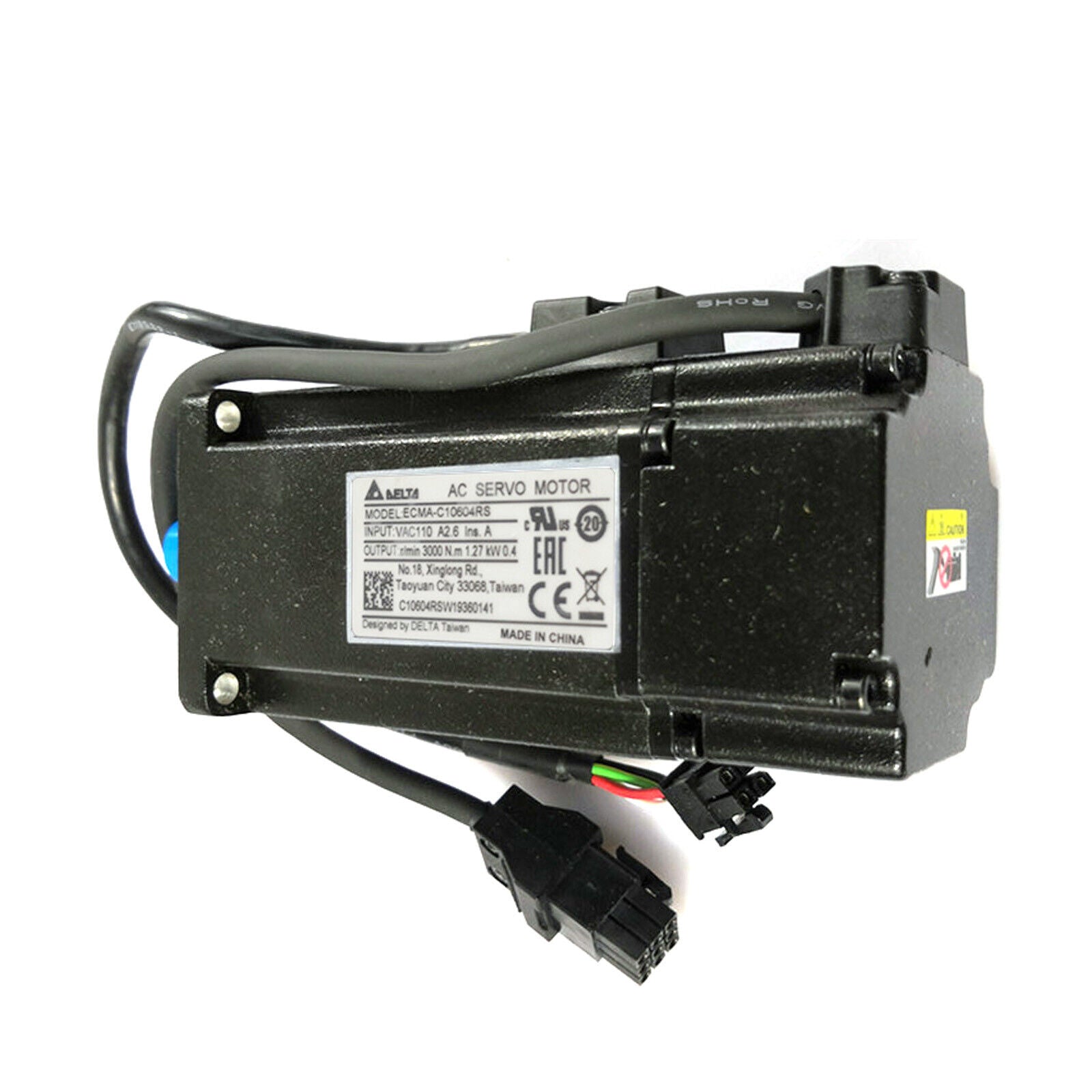 In Box DELTA ECMA-C10604RS 400W Servo Motor - DELTA