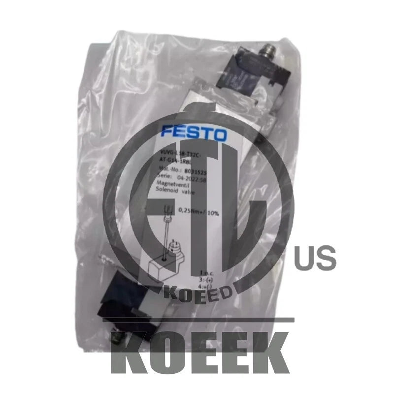 1PC Festo VUVG-L18-T32C-AT-G14-1R8L solenoid valve In Box Free Shipping