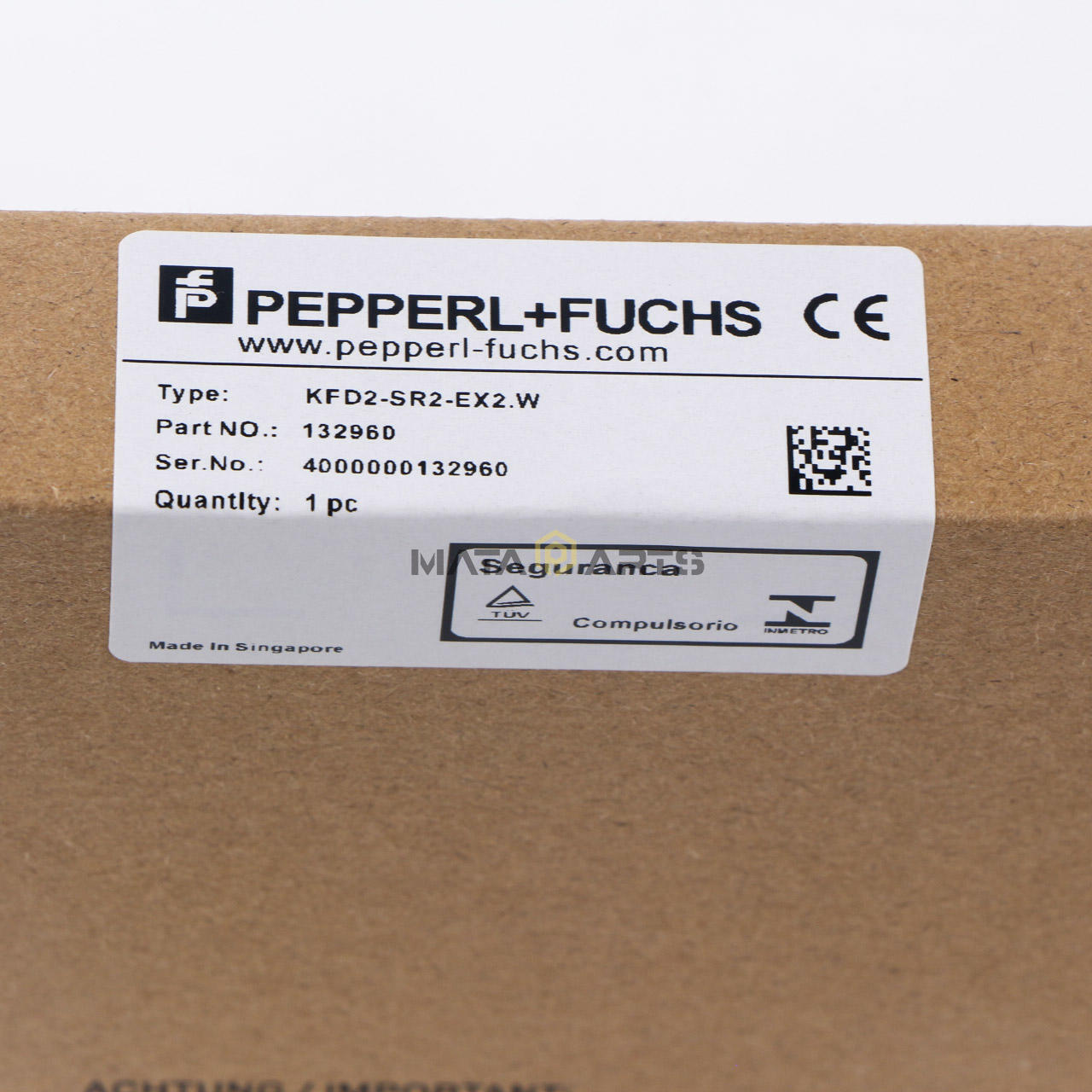 Product Title: Pepperl + Fuchs Switch Amplifier - KFD2-SR2-EX2 - PEPPERL + FUCHS