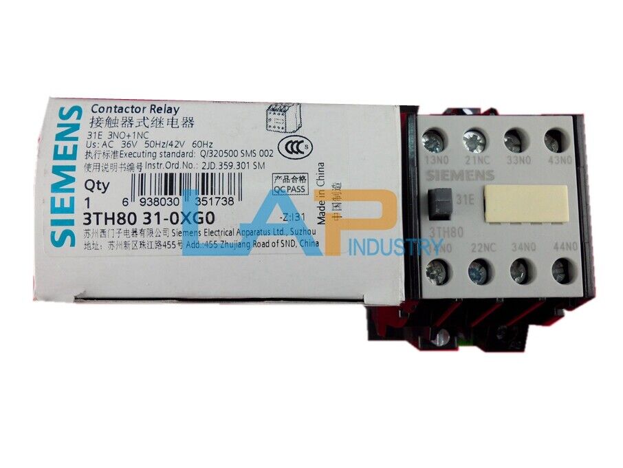 new  FOR SIEMENS Relay 3TH8031-0XG0 AC36V