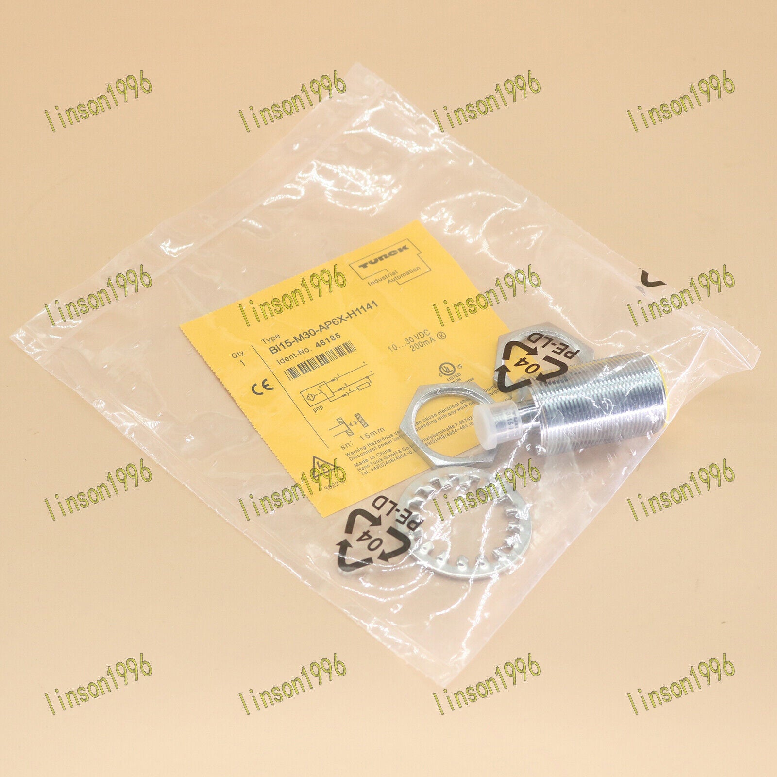 1PC BI15-M30-AP6X-H1141 TURCK Inductive Sensor - TURCK