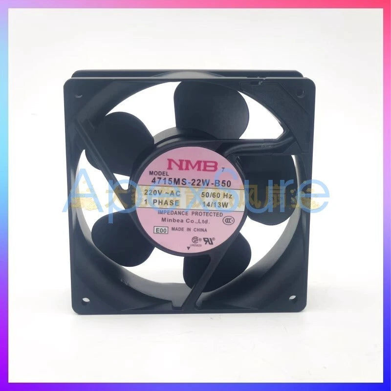 NMB 4715MS-22W-B50 220V 14/13W Cooling Fan