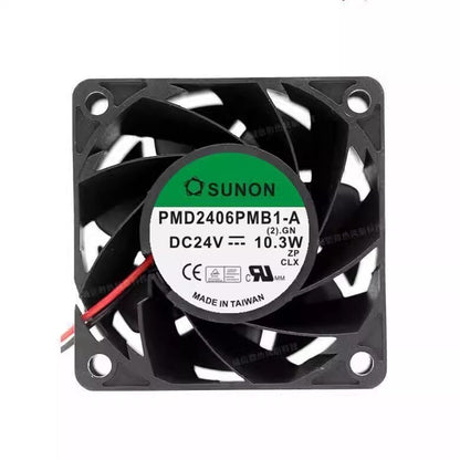 SUNON PMD2406PMB1-A DC24V 10.3W 2-Wire Inverter Cooling Fan