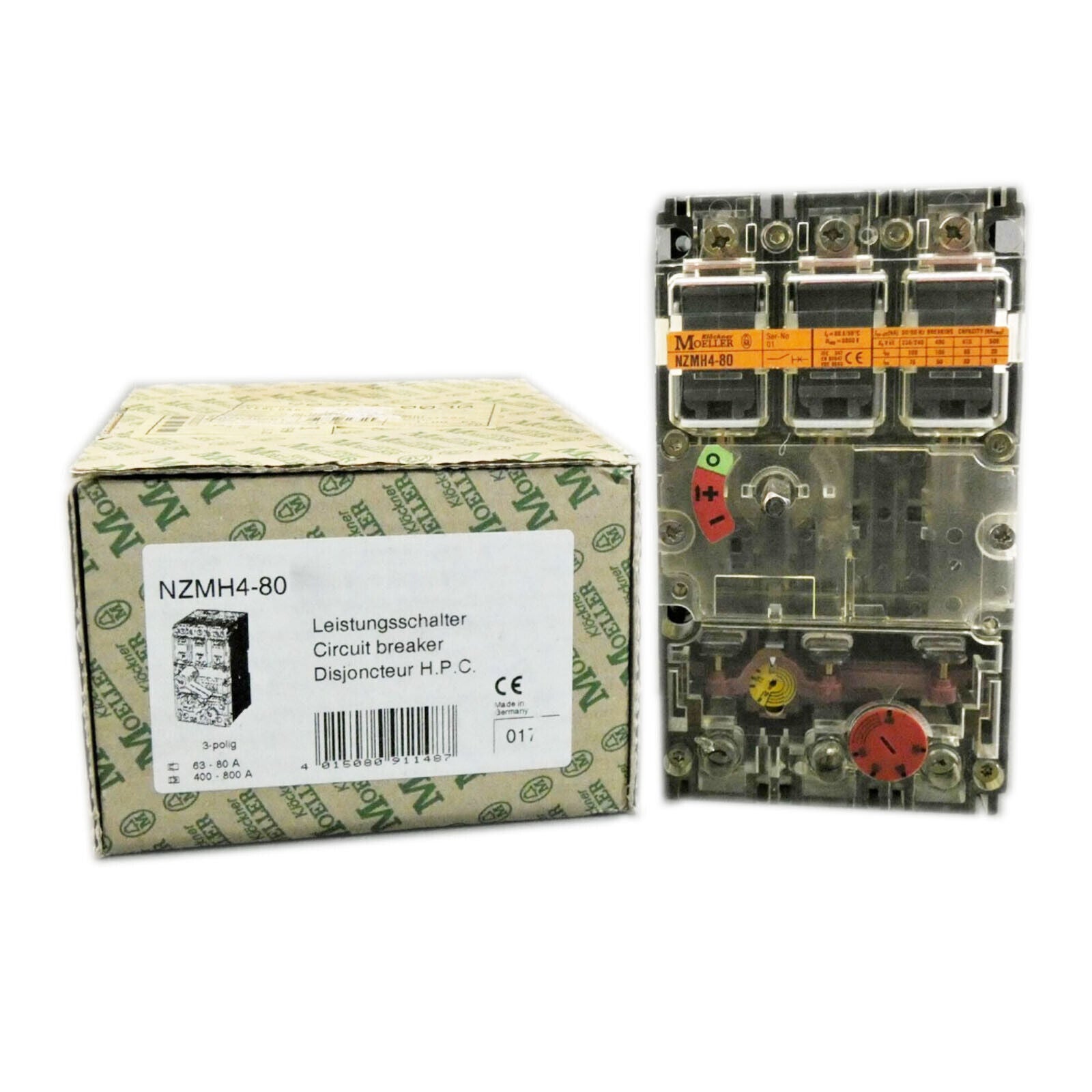 MOELLER Eaton NZMh4-80 3P Auto Switch - EATON