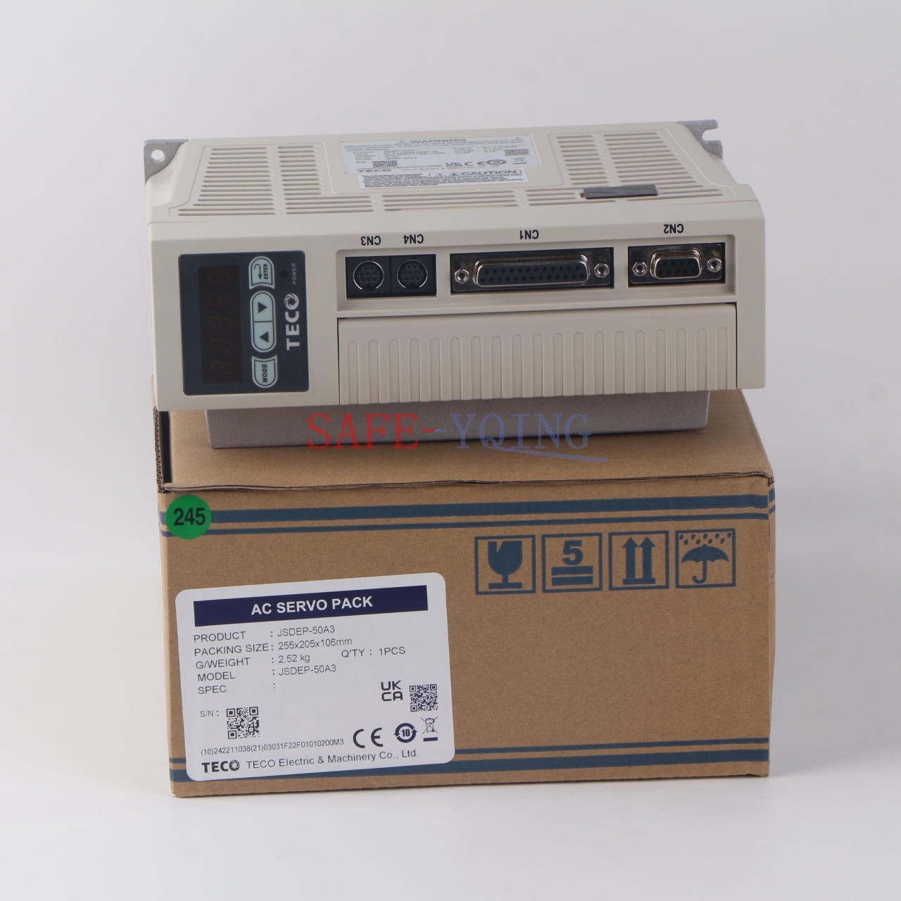 new One TECO JSDEP-50A3 Servo Drives - TECO