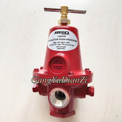 New REGO Pressure Reducing Valve Model 1584VN 147kg/h LPG - REGO