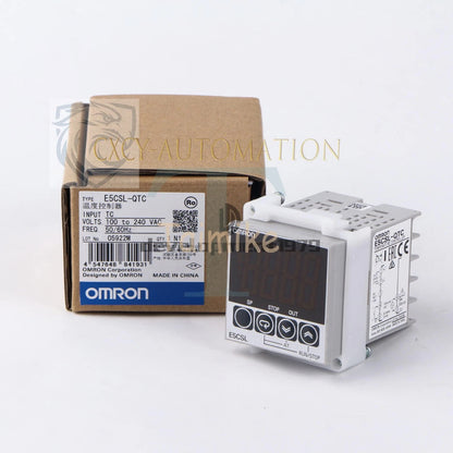 One Omron Temperature Controller E5CSL-QTC 100-240VAC