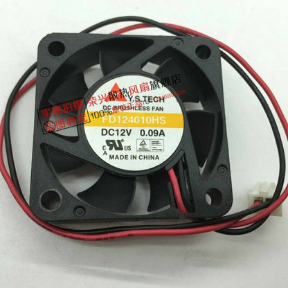 new Y.S.TECH FD124010HS DC12V 0.09A CPU 4CM Ultra-quiet Fan