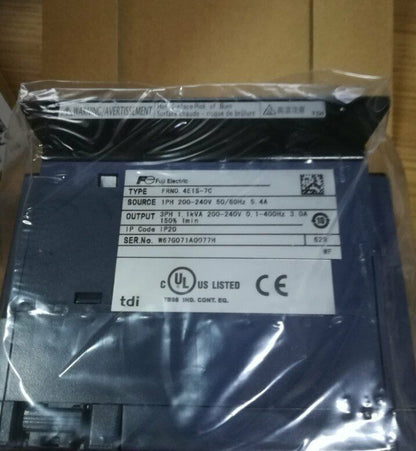 new One For FUJI Inverter FRN0.4E1S-7C 0.4KW 1P 220V 50Hz/60Hz - FUJI