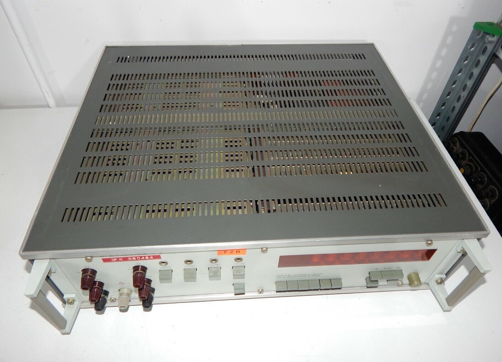 Used RFT DC J Digital Voltmeter G-1209.500 ESDM 31 – Nixie Tubes - RFT