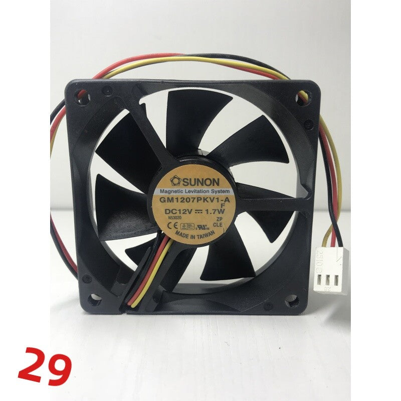 1pcs SUNON GM1207PKV1-A DC12V 1.7W 3-wire fan