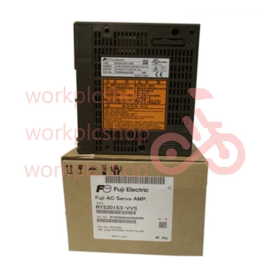 FUJI RYS201S3-VVS AC SERVO DRIVE 3.4AMP 200-230VAC 50/60HZ