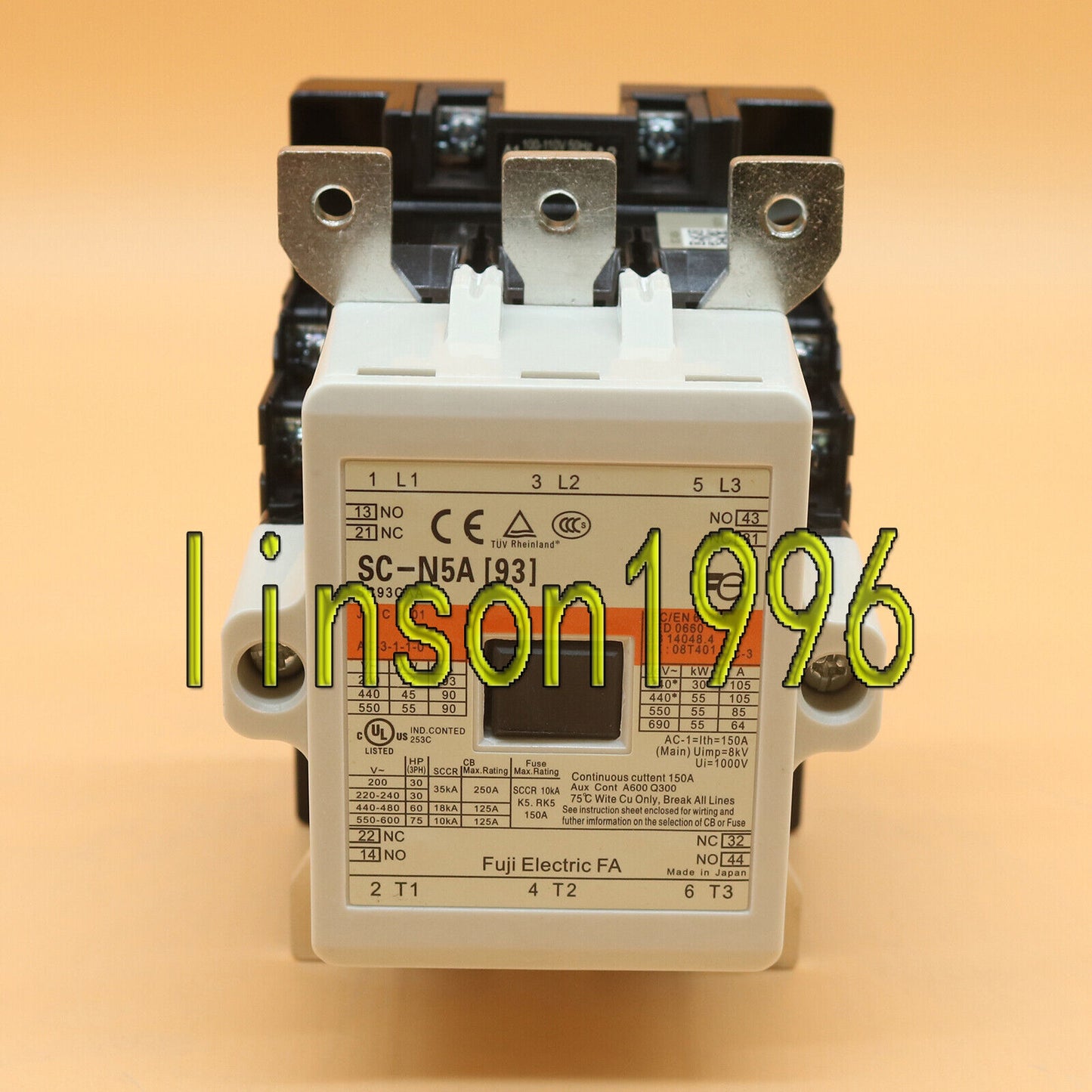 New One For Fujitsu SC-N5A 110V Contactor SCN5A - FUJITSU