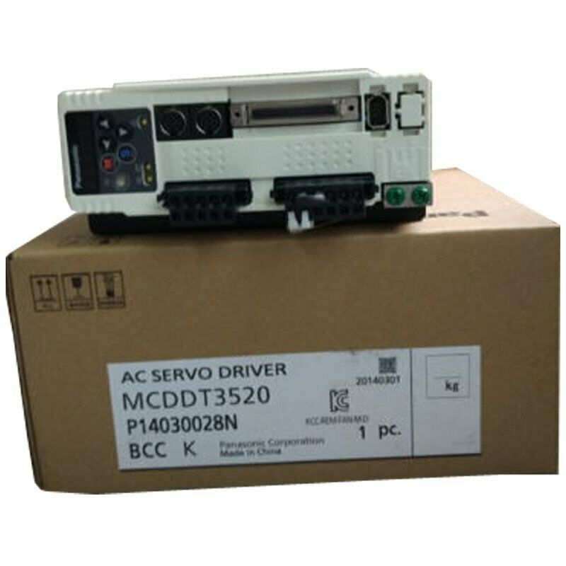1-PC Panasonic Servo Drive MCDDT3520 One-Year Warranty | Reliable Performance & Quality | Perfect for Industrial & Home Use - PANASONIC