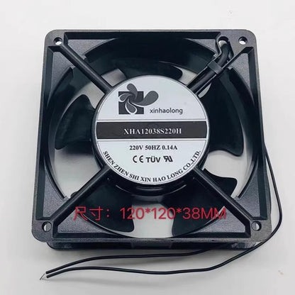 XINHAOLONG XHA12038S220H 12038 220V 0.14W Cabinet Axial Cooling Fan