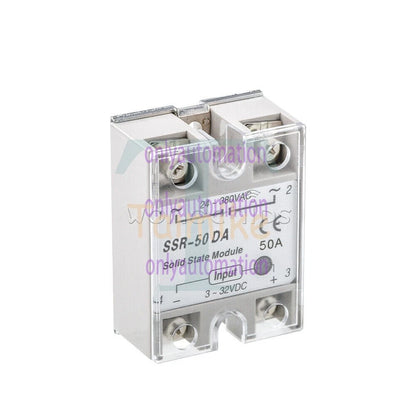25A/40A/60A SSR-25DA/40DA/60DA Fotek Solid State Relay Module Alloy Heat Sink N!