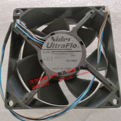 nidec T92C12MGA7-57 9cm 9032 12V 0.31A 4-wire projector cooling fan