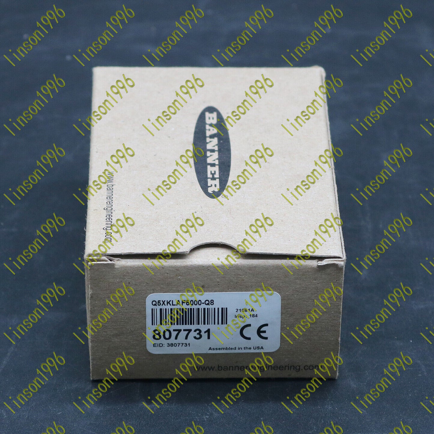 New 1PC BANNER Q5XKLAF5000-Q8 Laser Sensor - BANNER