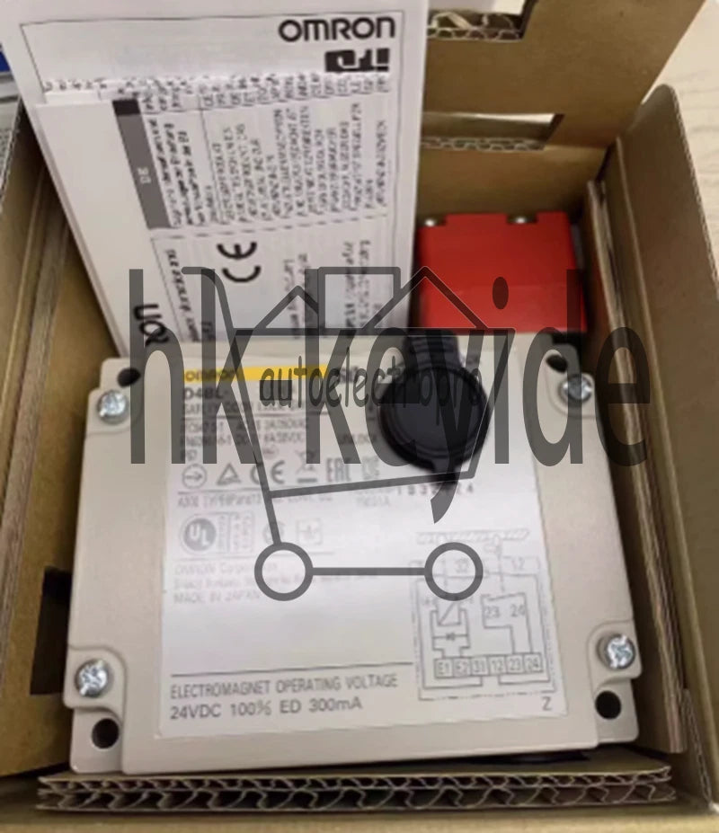 1PC Omron D4BL-2CRA Guard Lock Safety-door Switch ~