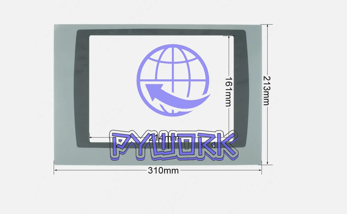 1Pc Touch Screen for 2711P-RDT10C Panel Glass Digitizer with Protective Film