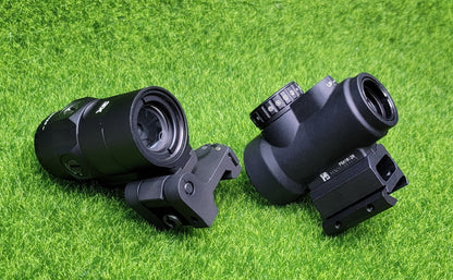 Trijicon 1x25 MRO HD Reflex w/ Full CoWitness Mount & 3x Magnifier MRO-C-2200057