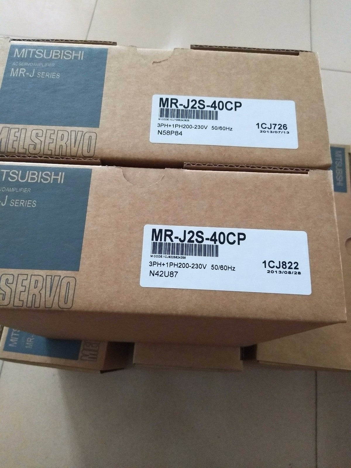 1PC MITSUBISHI AC SERVO DRIVER MR-J2S-40CP MRJ2S40CP