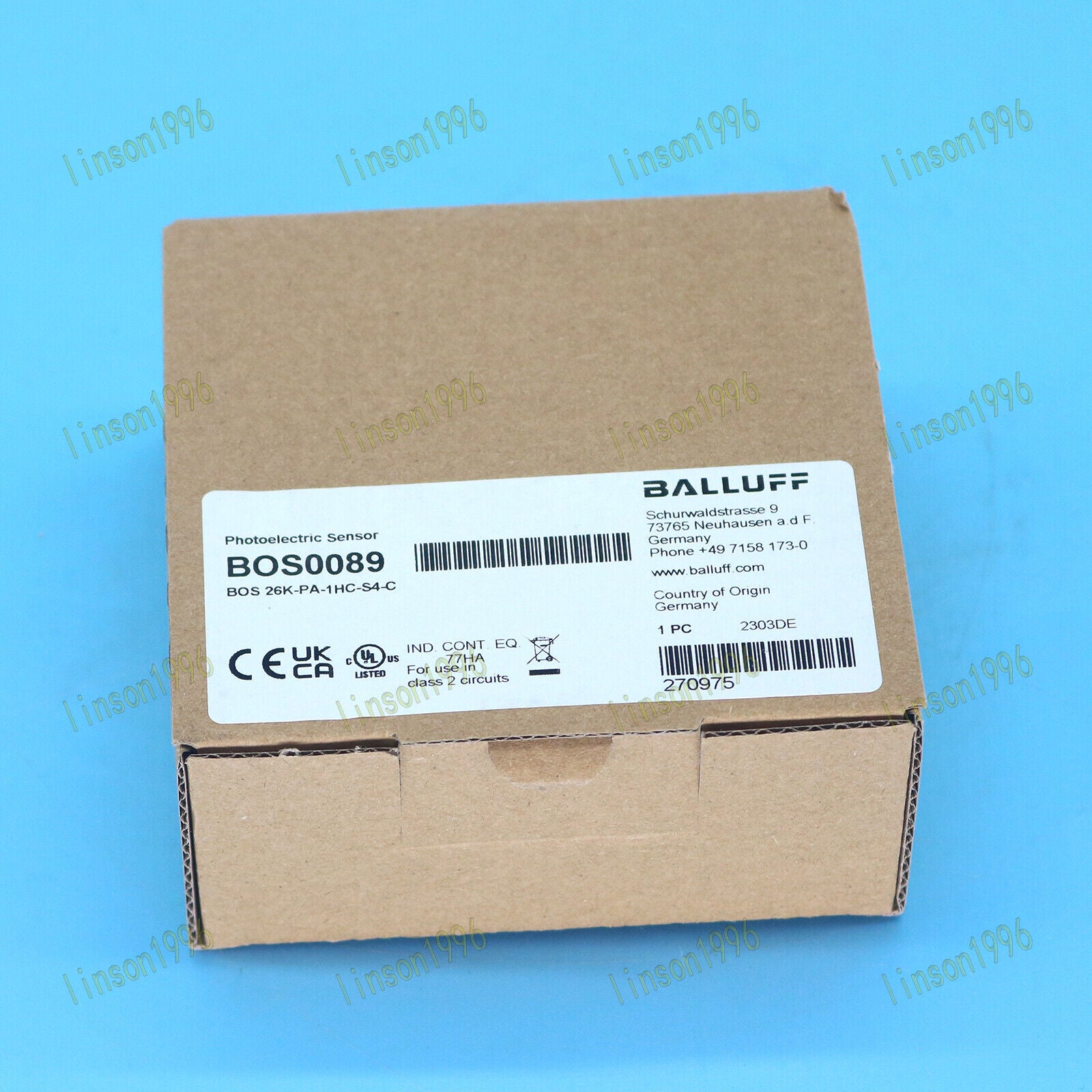 new 1PC  Balluff BOS 26K-PA-1HC-S4-C photoelectric switch One year Balluff