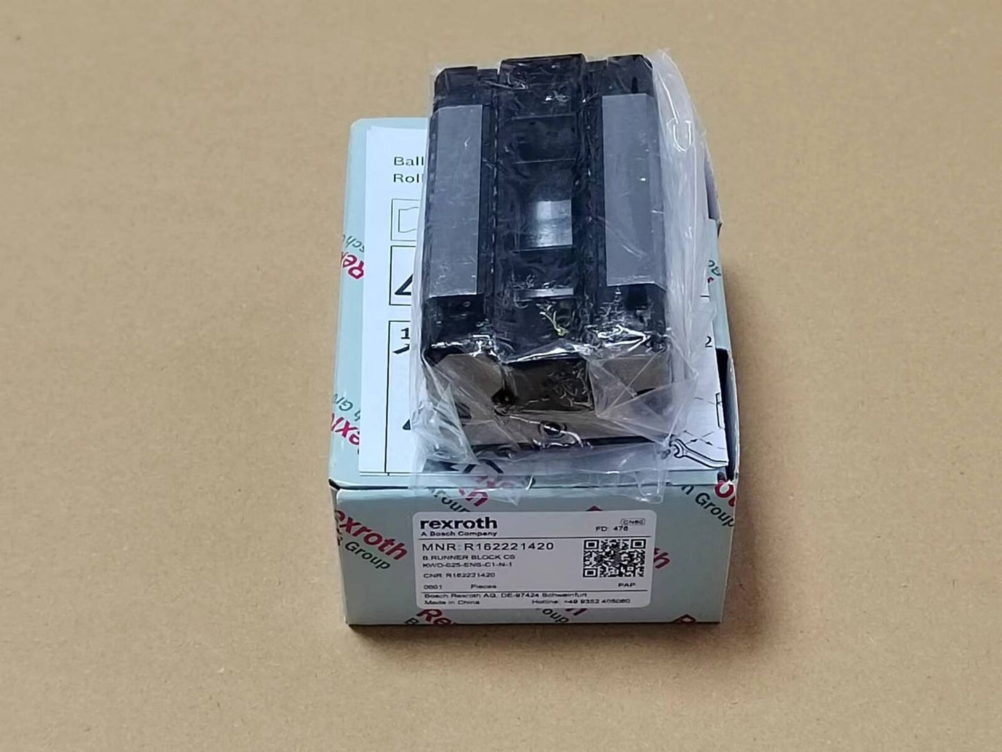 new FOR Rexroth Linear bearing slider R162221420