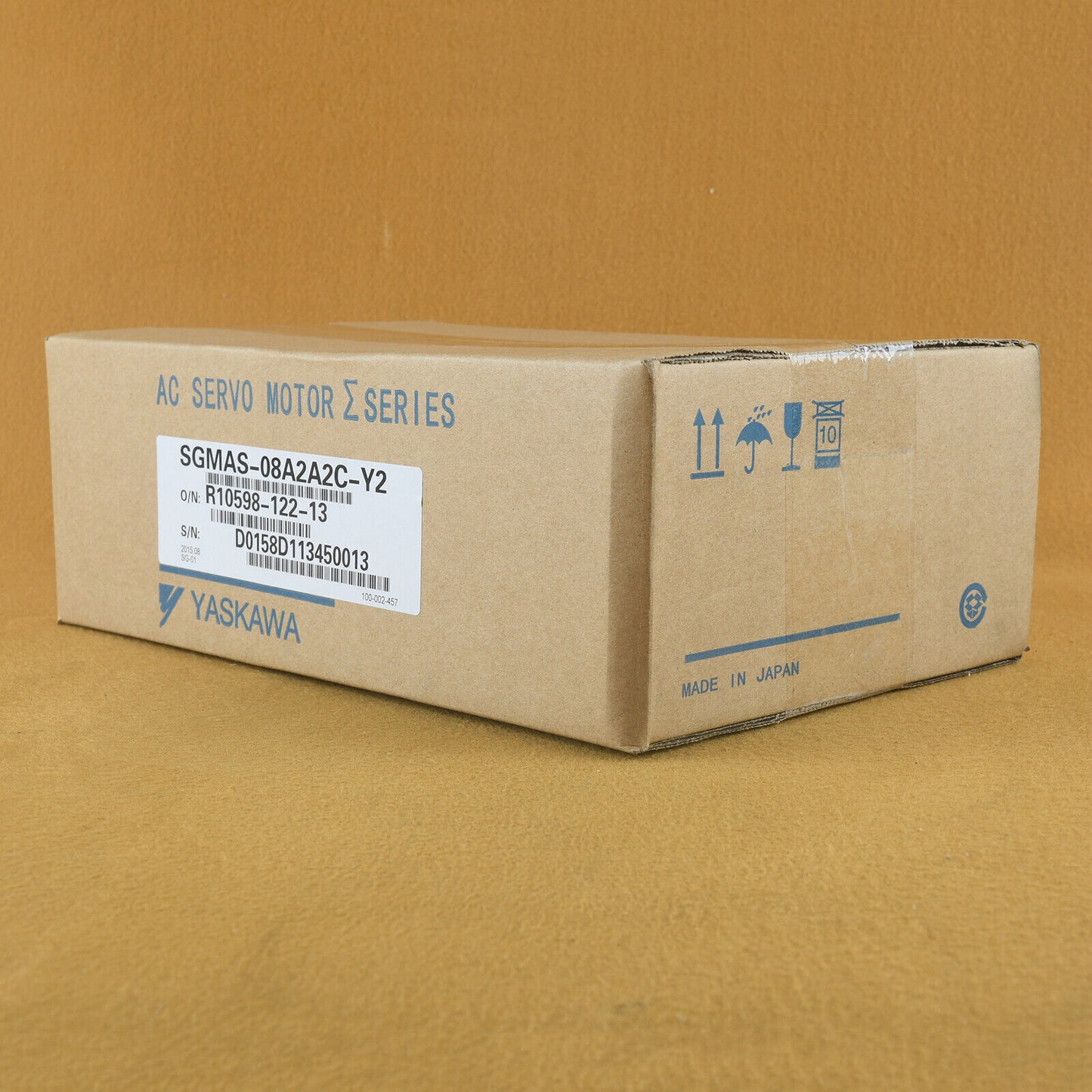 Yaskawa SGMAS08A2A2CY2 Servo Motor With 1 Year - YASKAWA