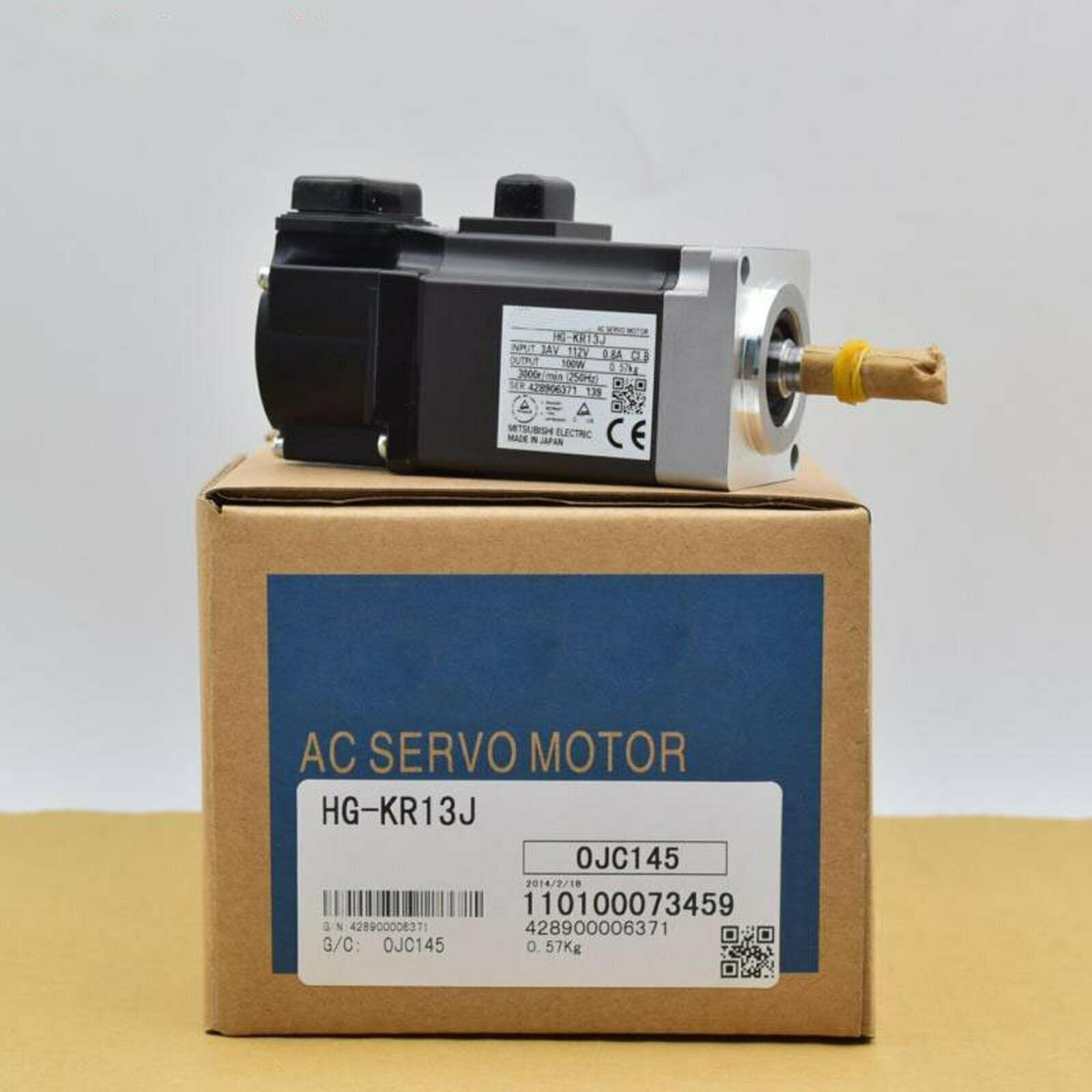 Mitsubishi servo motor HG-KR13J 100W - MITSUBISHI