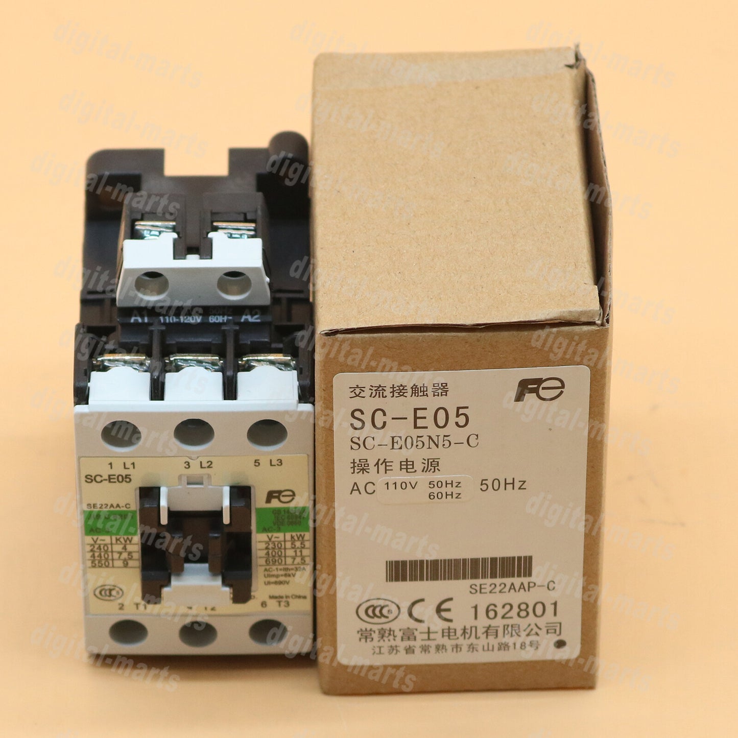 new One For Fuji SC-E05 110V AC Contactor