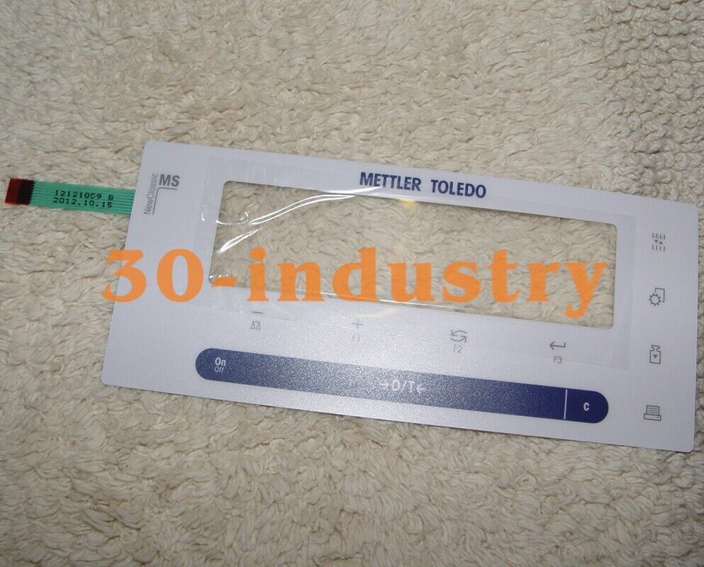 Protective Membrane Keypad for Mettler Toledo MS Electronic Scale - METTLER TOLEDO