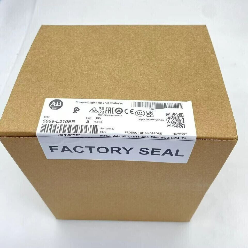 Sealed 5069-L310ER Allen-Bradley SER CompactLogix Controller 1MB - ALLEN-BRADLEY