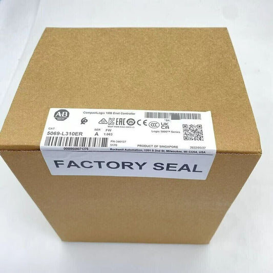 Sealed 5069-L310ER Allen-Bradley SER CompactLogix Controller 1MB - ALLEN-BRADLEY