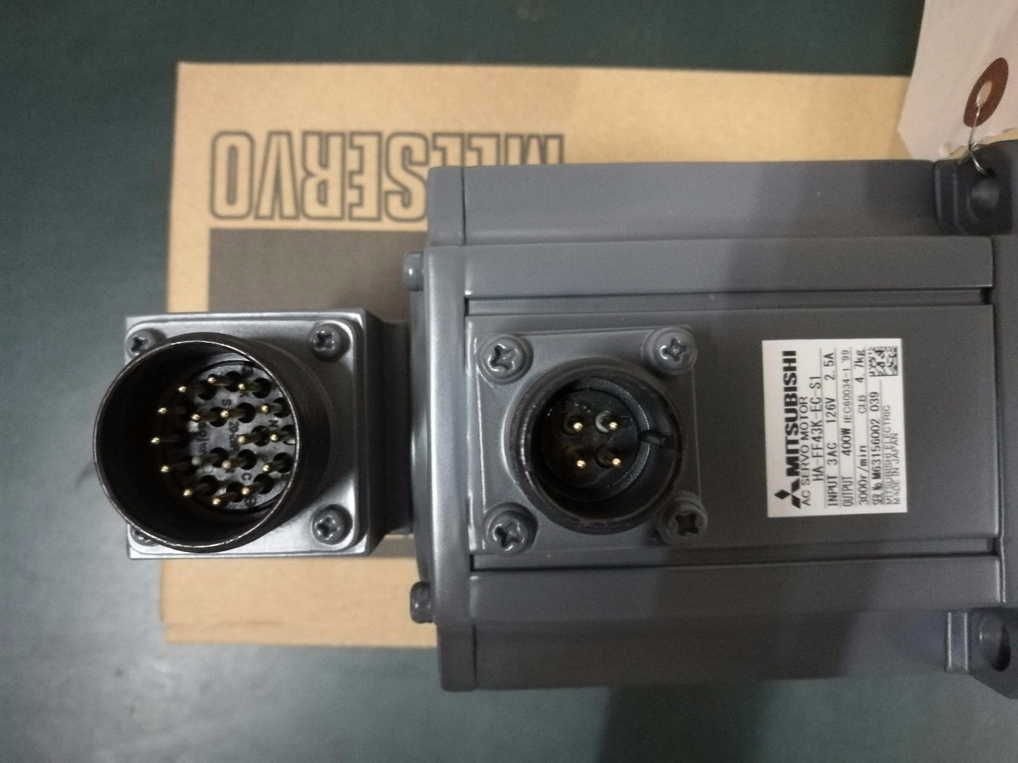 1PC MITSUBISHI AC SERVO MOTOR HA-FF43K-EC-S1 HAFF43KECS1
