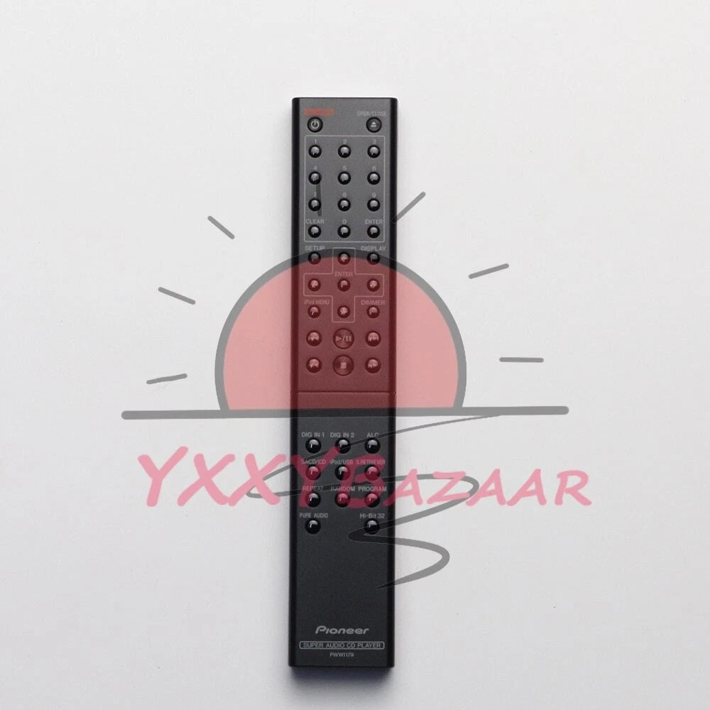 PWW1179 Remote Control For Pioneer SUPER AUDIO CD PLAYER PWW1179 Audio CD Player