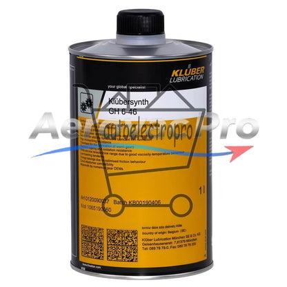 1Pcs KLUBER Lubrication Klubersynth GH 6-46 1L( 1000ml) SAFE RELIABLE