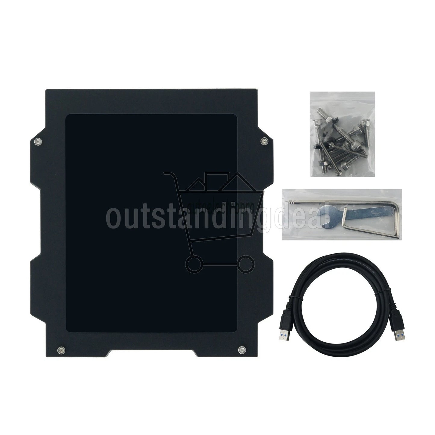 D1 Multifunctional USB3.0 Instrument Display Unit with HD 6.4â IPS Screen