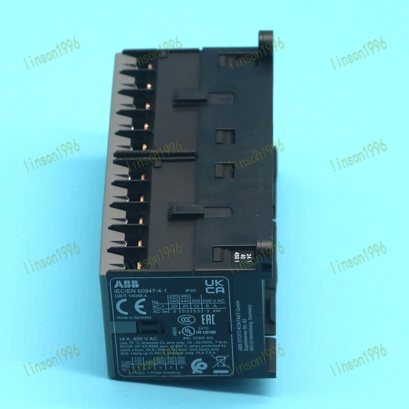 ABB VB7-30-10 24V Auxiliary Contacts: Fast Delivery - ABB