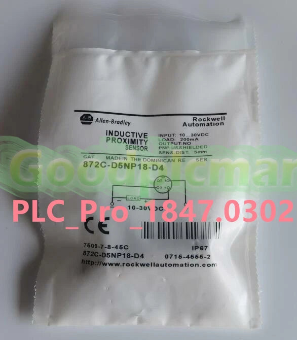872C-D5NP18-D4 1PCS Allen-Bradley 872C-D5NP18-D4 Proximity Switch Sensor