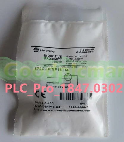 872C-D5NP18-D4 1PCS Allen-Bradley 872C-D5NP18-D4 Proximity Switch Sensor