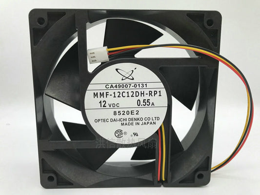 MMF-12C12DH-RP1 DC12V 0.55A 12038 12cm 3-wire cooling fan