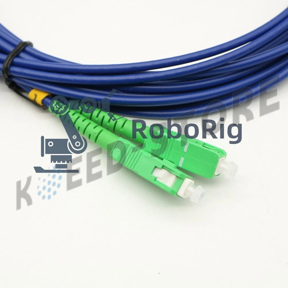 Armored Cable SC/UPC-SC/APC Single-Mode 9/125 Duplex Fiber Optic Patch Cord 5M
