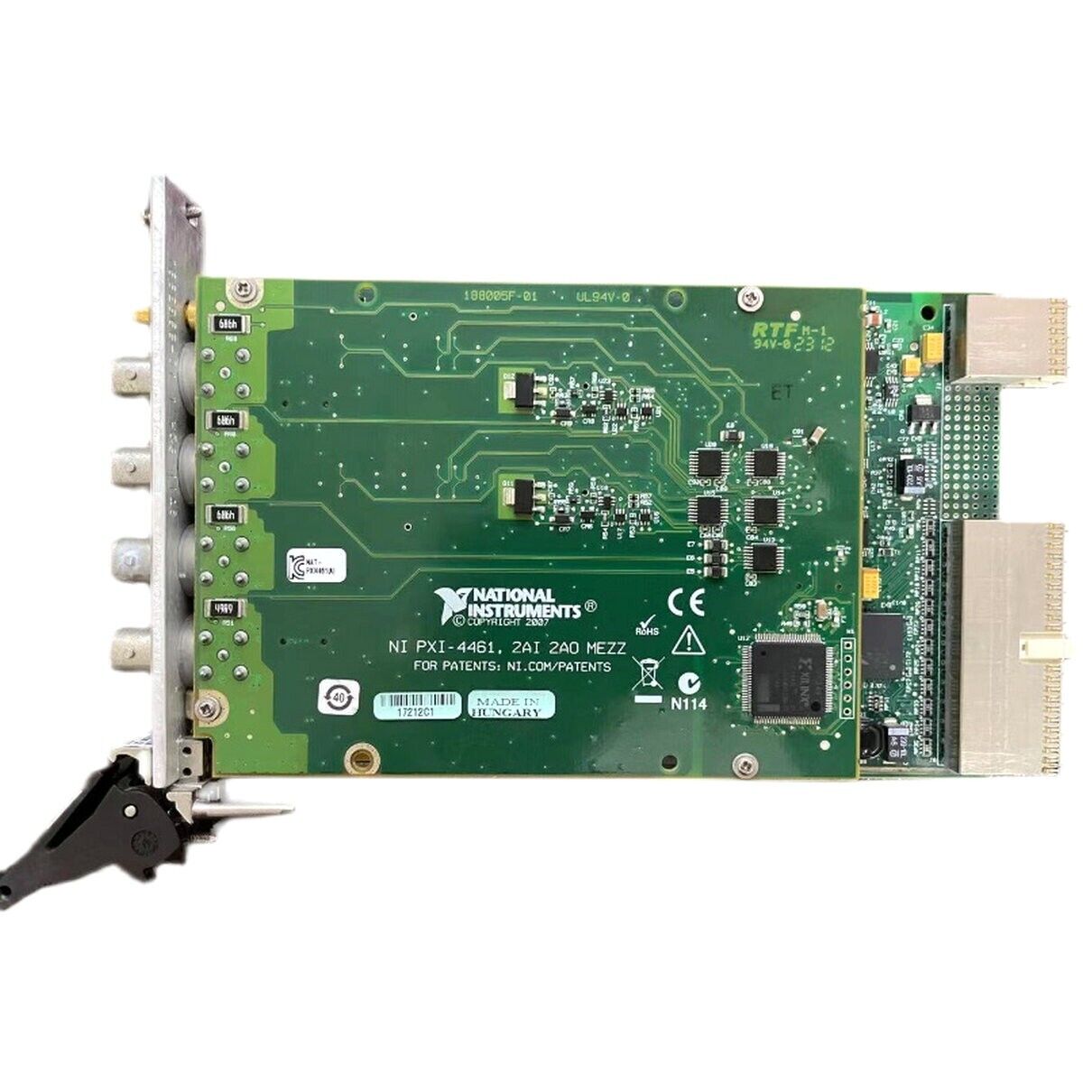 National Instruments PXI-4462 24-Bit Sound and Vibration Module - NATIONAL INSTRUMENTS