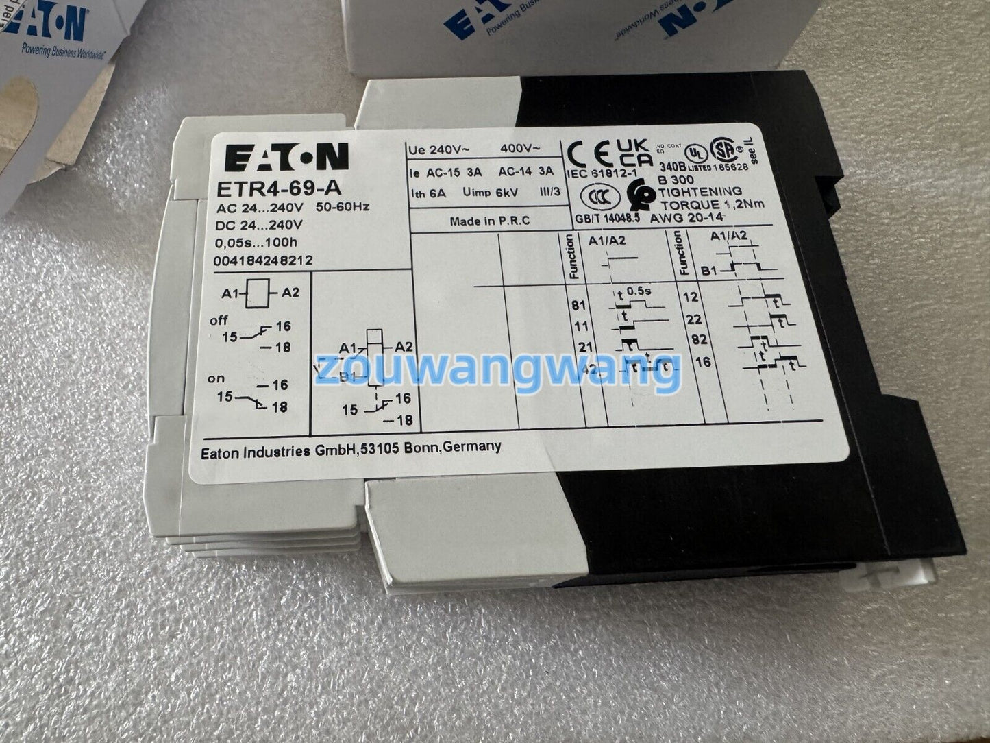 new 1pcs MOELLER time relay ETR4-69-A