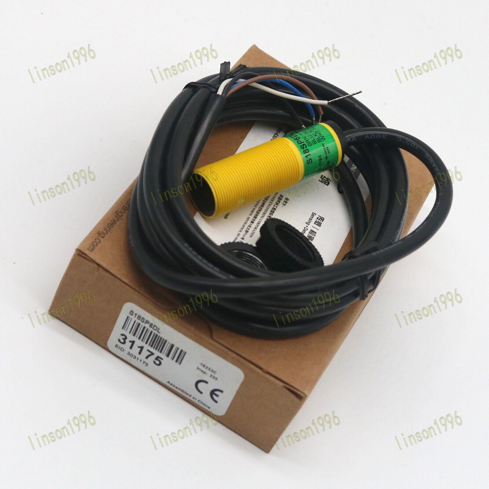 new 1PC  BANNER S18SP6DL photoelectric switch sensor In Box BANNER