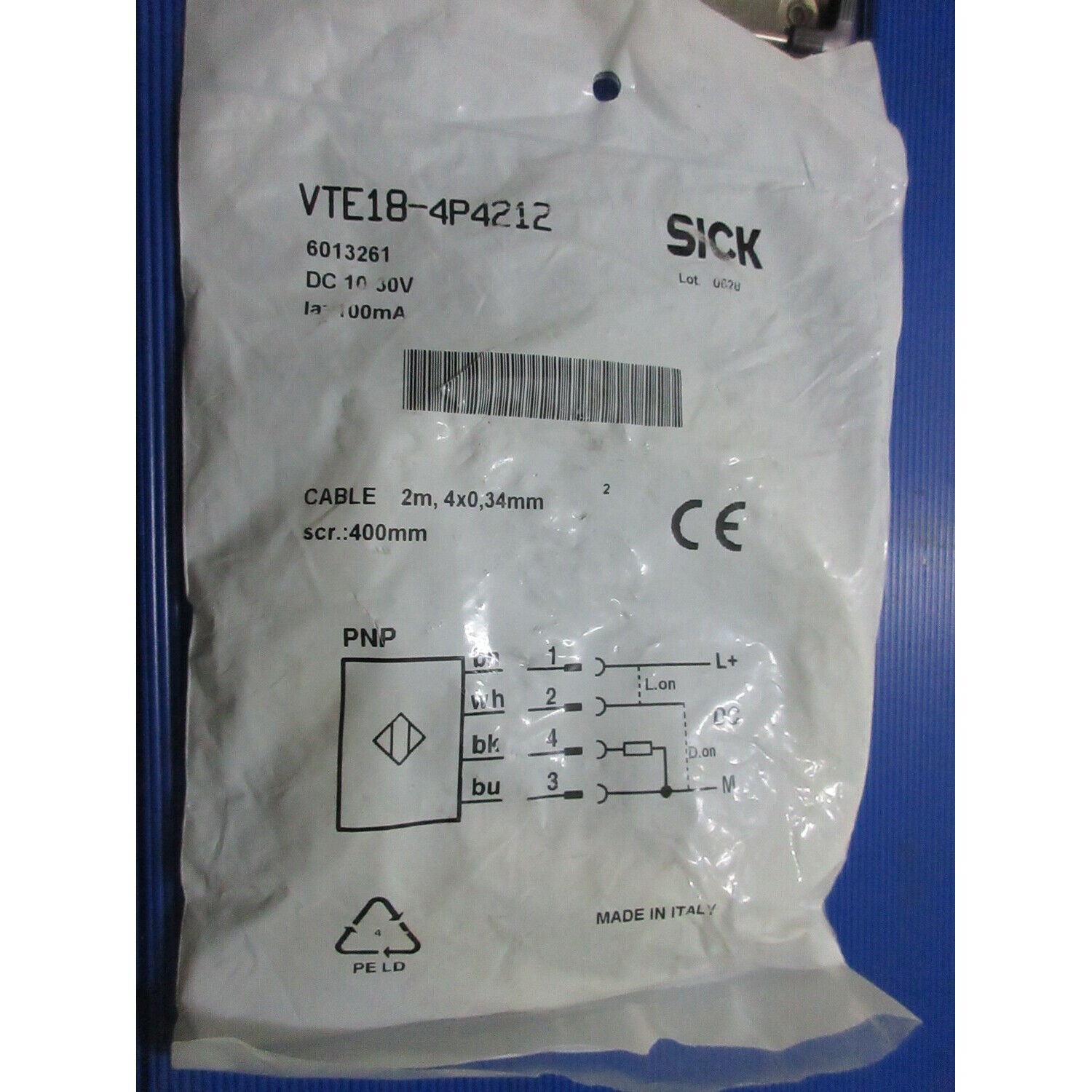 new 1PC  for SICK VTE18-4P4212 Photoelectric switch spot stock