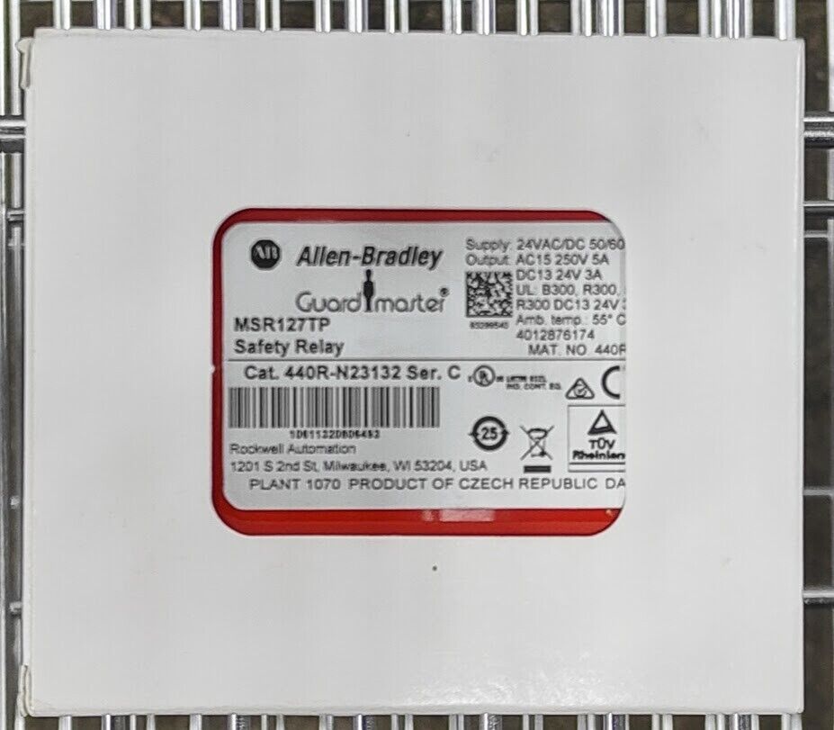 440R-N23132 SER C Safety Relay GuardMaster MSR127TP - KOEED